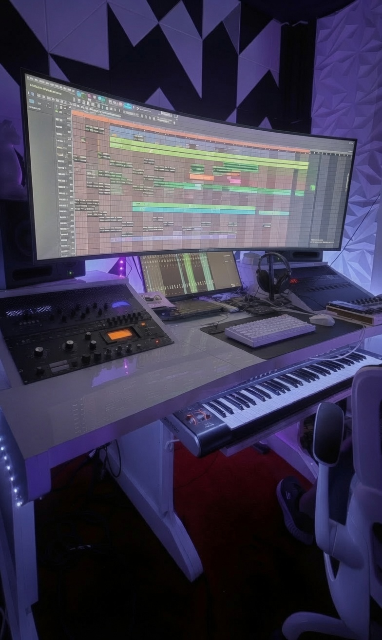 Estación profesional de mezcla y mastering de Antídoto Music